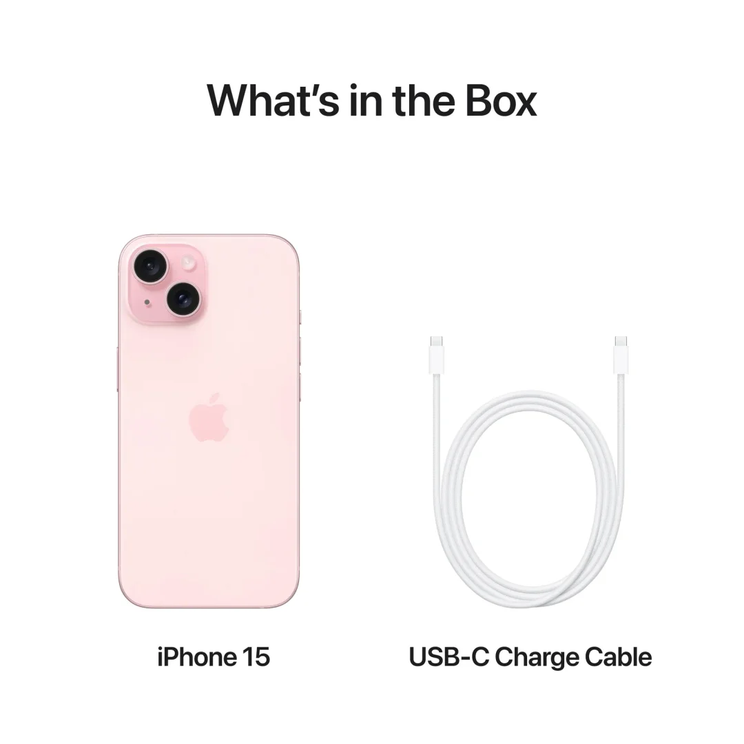 iPhone 15 - Pink view 3