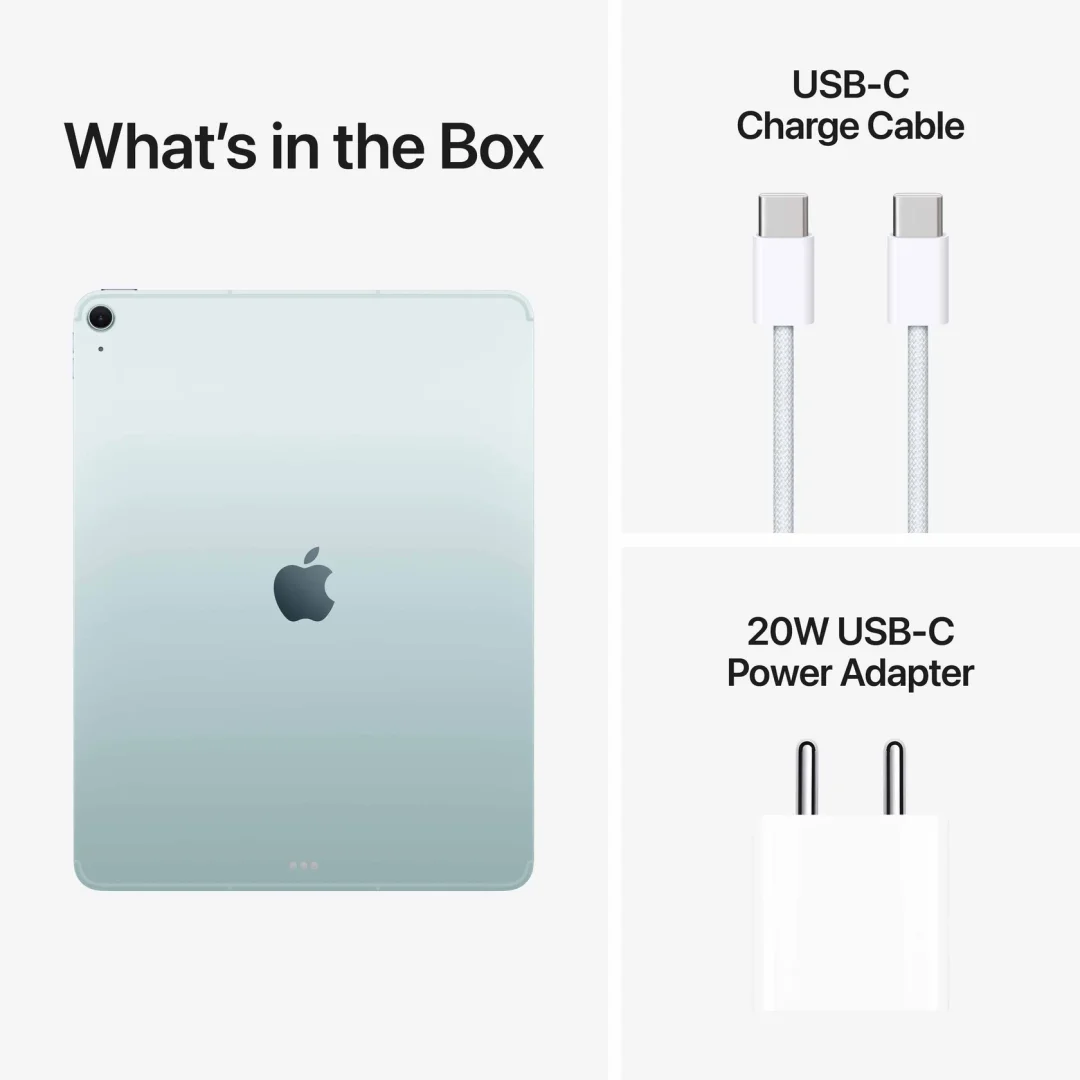 iPad Air - Blue view 3