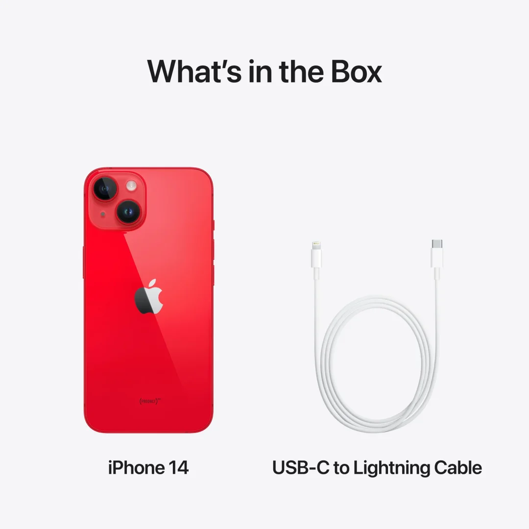 Apple iPhone 14 - Vibrant Red view 3