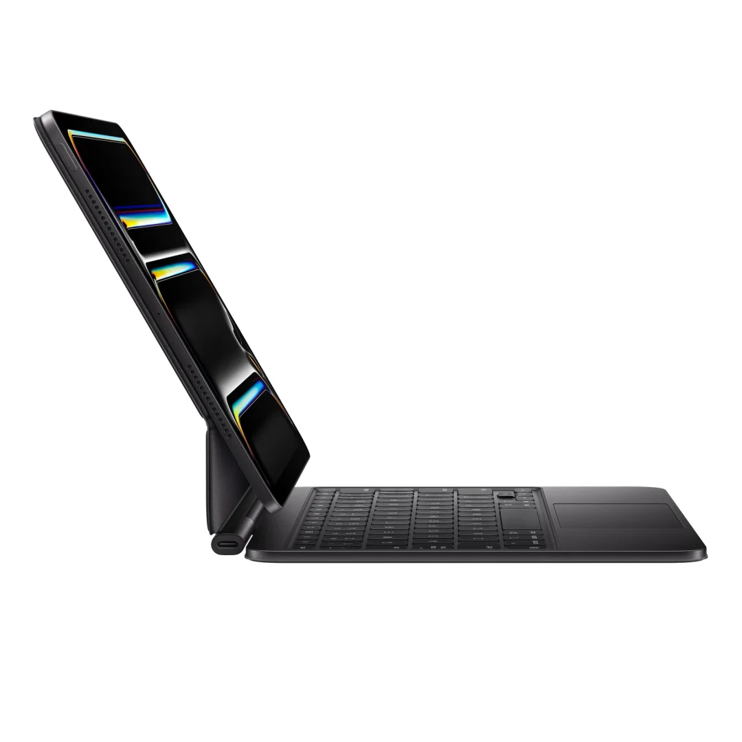 Sleek Silver Tablet Keyboard Case view 2
