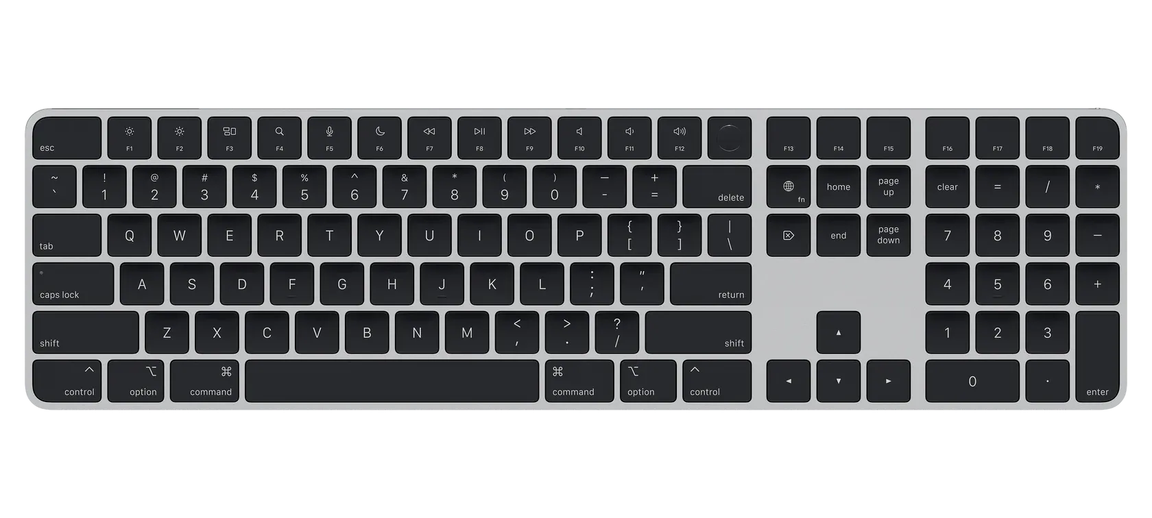 Apple Magic Keyboard with Numeric Keypad view 1