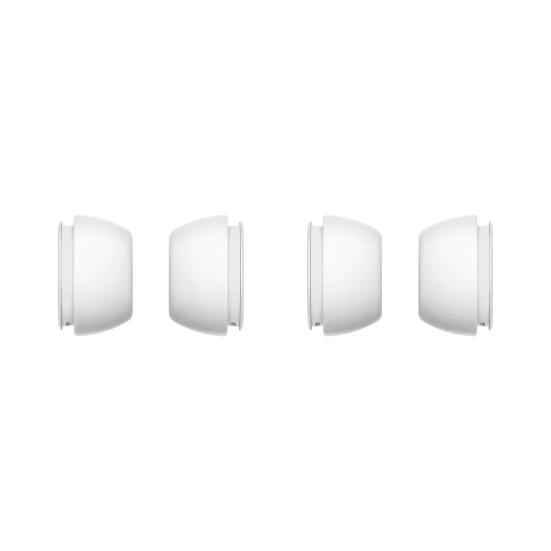 Replacement Earbud Tips - White Silicone (Set of 4) view 1