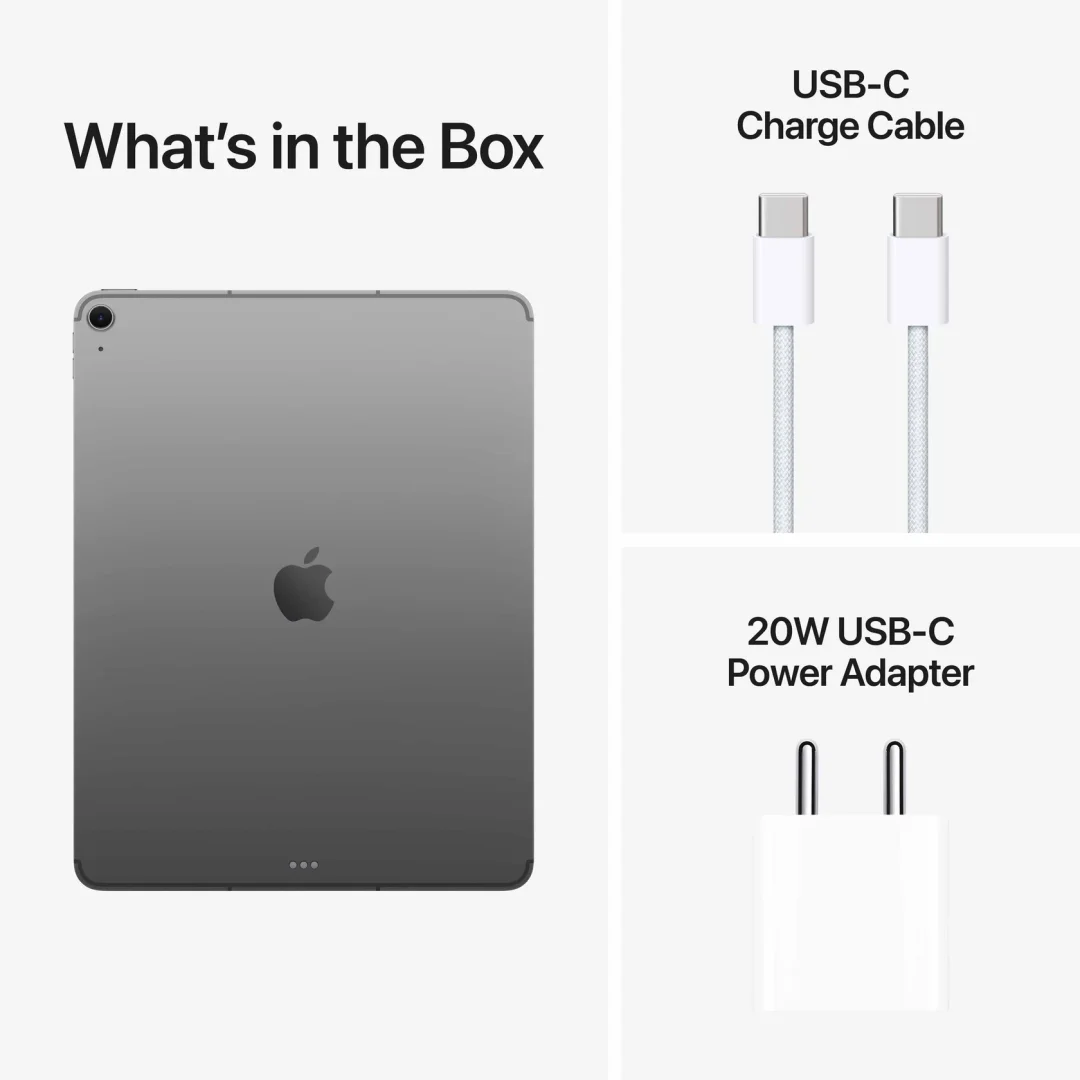 iPad Air - Space grey view 3
