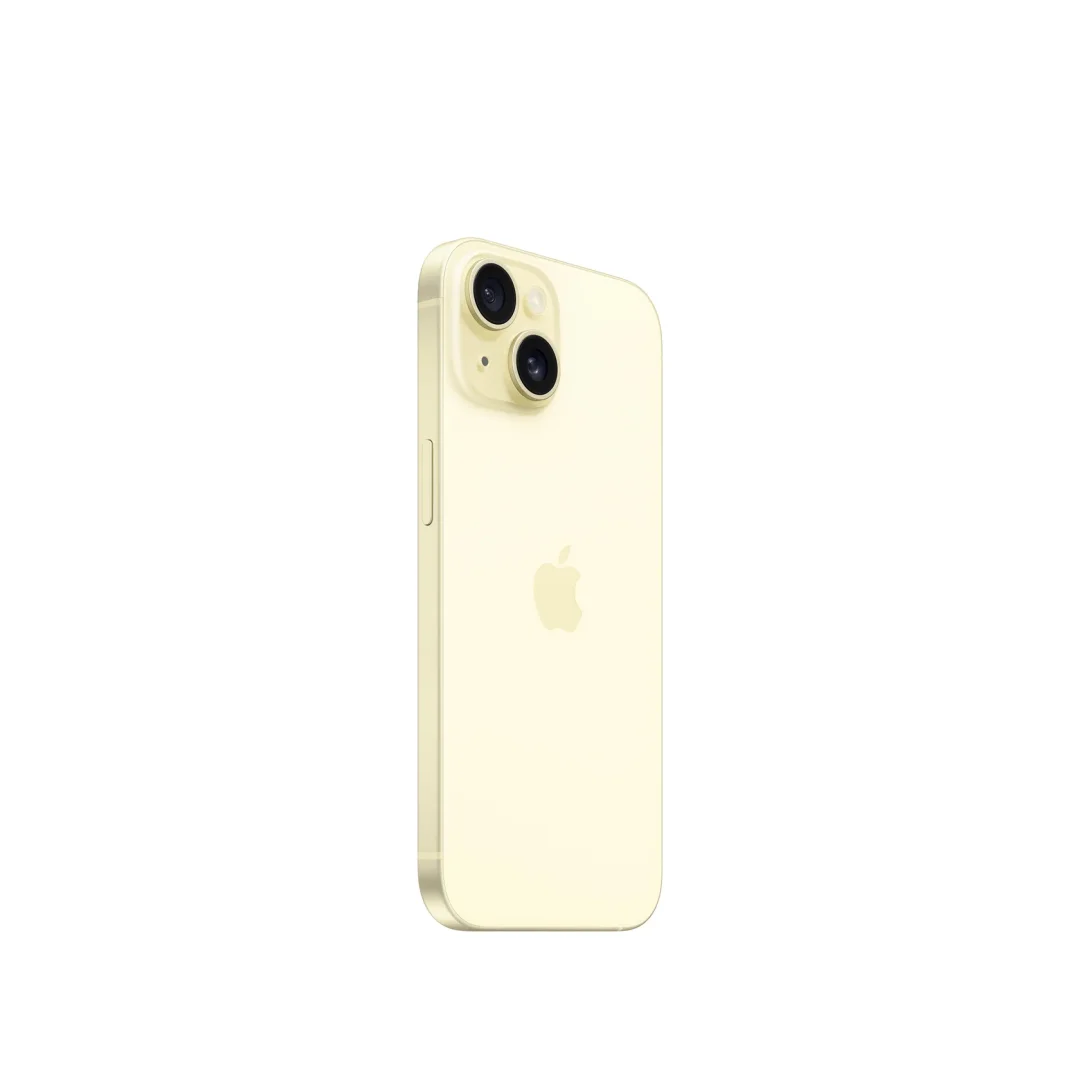 iPhone 15 - Yellow view 3