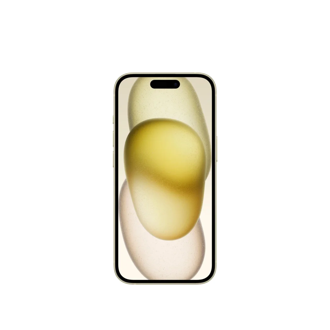 iPhone 15 - Yellow view 2