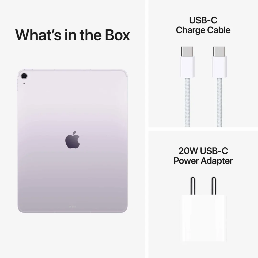 iPad Air - Purple view 3