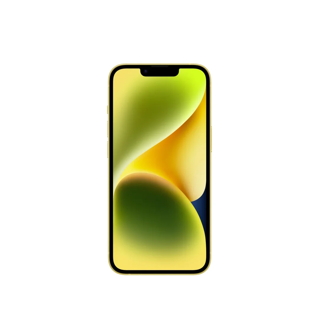 iPhone 14 - Yellow Finish view 2